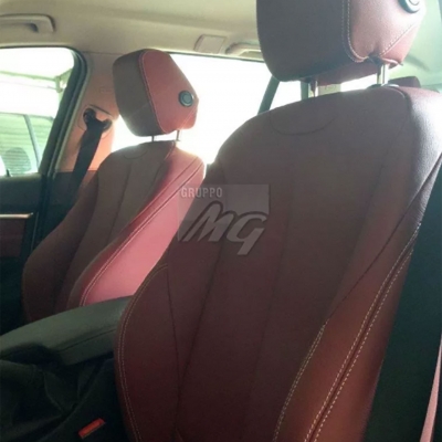 Interni in pelle BMW serie 3 : colore rosso